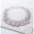 Naszyjnik LAVENDER FROST - Hand-Woven Bead Collar