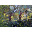 Wierzby, lato, 70x100 cm