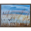 Oryginalna akwarela pt: Szepty słońca - Widok na łąkę - 18x24 cm
