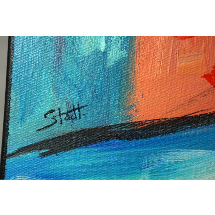 Rafal Stach - obrazy akryl - Shaa... 80x100 foto #2