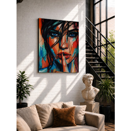 Rafal Stach - obrazy akryl - Shaa... 80x100 foto #6