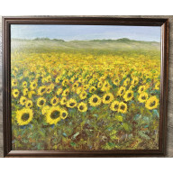 SŁONECZNIKI (56X66 CM Z RAMĄ)