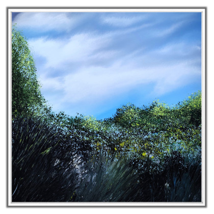 Felix Guenther - obrazy akryl - Green nature and sky foto #3