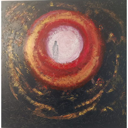 portal II, Magdalena Bycka, obrazy akryl