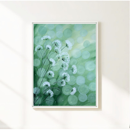 Akwarela 30x40cm. Trawki, Małgorzata Domańska ART, obrazy akwarela