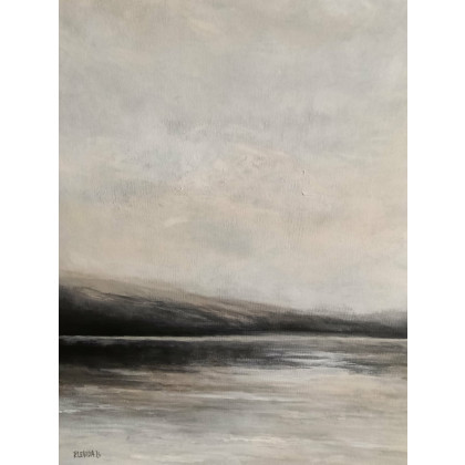 Paulina Lebida - obrazy akryl - Odkrywam nowy dzień-obraz akrylowy formatu 90/90 cm foto #2