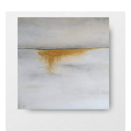 ABSTRAKCJA -obraz akrylowy formatu 60/60 cm, Paulina Lebida, obrazy akryl