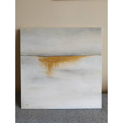 Paulina Lebida - obrazy akryl - ABSTRAKCJA -obraz akrylowy formatu 60/60 cm foto #2