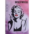Akwarela Marilyn Monroe unikat, pop art