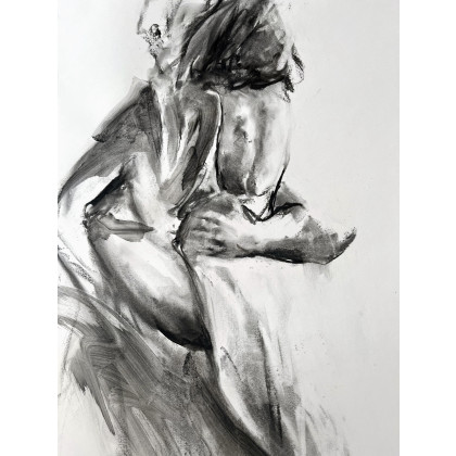 Studio.Sensual - rysunek węglem - Lady - 50x70 foto #2