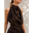 Brown Baby - top z otwartymi plecami