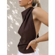 Brown Baby - top z otwartymi plecami