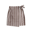 Stripes / kopertowa spódnica wiskozowo-lniana