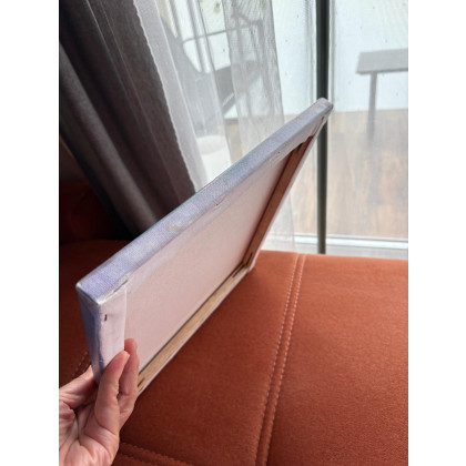 Maria Mandis - olej + akryl - Kwiat piwonii foto #3