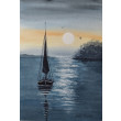 Akwarela pt: Jezioro zapomnienia – Oryginalny obraz 19x27 cm