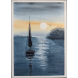 Akwarela pt: Jezioro zapomnienia – Oryginalny obraz 19x27 cm