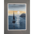 Akwarela pt: Jezioro zapomnienia – Oryginalny obraz 19x27 cm