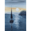 Akwarela pt: Jezioro zapomnienia – Oryginalny obraz 19x27 cm