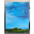 Błękitny poranek - obraz akrylowy 80/60 cm