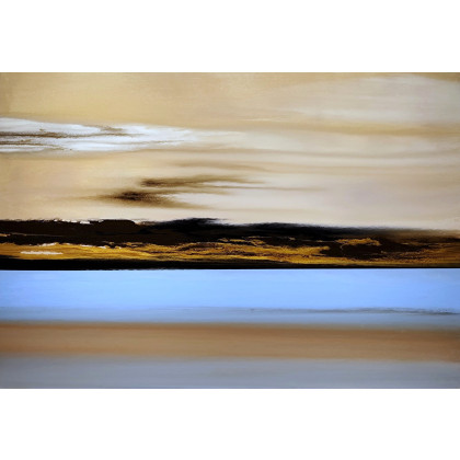 Golden expanse, Felix Guenther, obrazy akryl