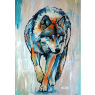 LONE WOLF 70X100