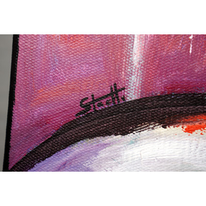 Rafal Stach - obrazy akryl - Velvet Julia 80x100 foto #2