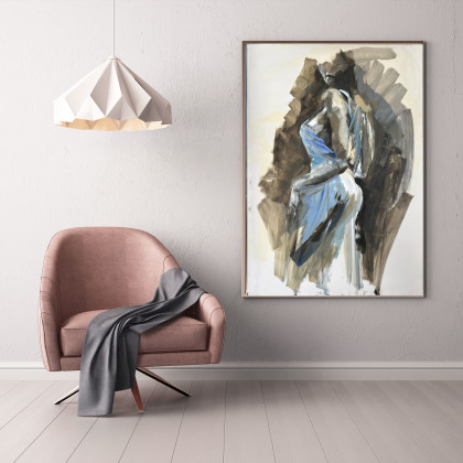 Studio.Sensual - obrazy akryl - Dress- 100x70 foto #1