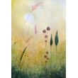 Łąka -akwarela formatu 25/18 cm