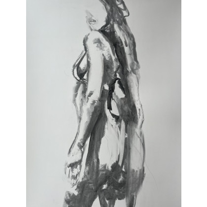 Studio.Sensual - rysunek węglem - Woman - 100x70cm foto #2