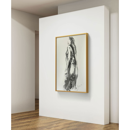 Studio.Sensual - rysunek węglem - Woman - 100x70cm foto #4