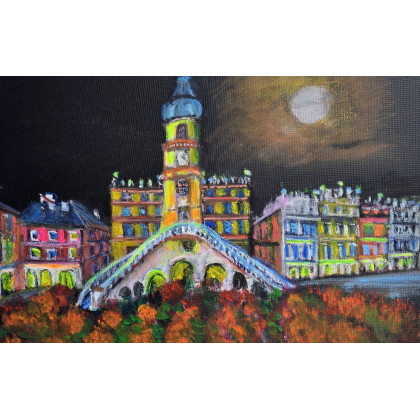 Zamosc, Krystyna Mościszko, obrazy akryl