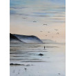 Na plaży - obraz akrylowy 30/40 cm