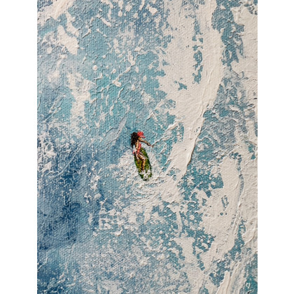 Marta Hajduk-Pawlica - obrazy akryl - Surfing foto #2