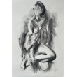 Lady - 100x70