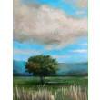 Błękitne niebo - obraz akrylowy 60/50 cm