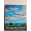Błękitne niebo - obraz akrylowy 60/50 cm