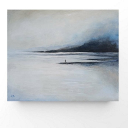 Gdzieś o poranku -obraz akrylowy 50/60 cm, Paulina Lebida, obrazy akryl