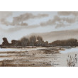 Oryginalna akwarela: Nostalgia 21x14 cm – ręcznie malowany obraz