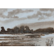 Oryginalna akwarela: Nostalgia 21x14 cm – ręcznie malowany obraz