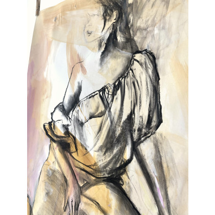 Studio.Sensual - obrazy tech. mieszana - Lady - 100x70 foto #2