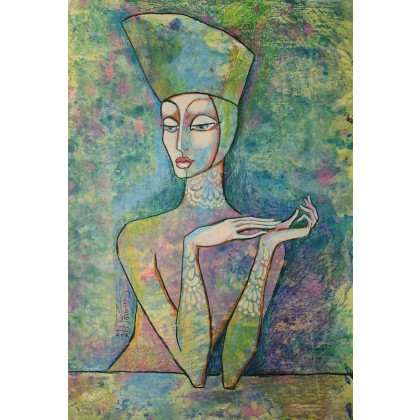Wzory. III, Nadia Siemek, obrazy akryl