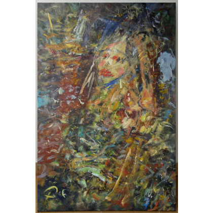 Eryk Maler - obrazy olejne - Madonna, 120x80, 2026 foto #2