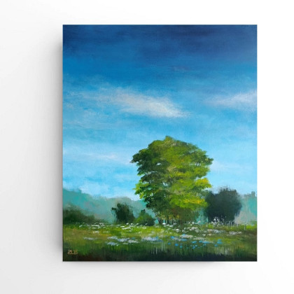 Słoneczny dzień - obraz akrylowy 60/50 cm, Paulina Lebida, obrazy akryl