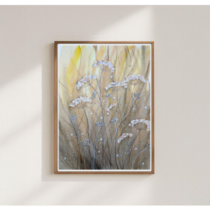 Akwarela 30x40cm. Łąka, Małgorzata Domańska ART, obrazy akwarela