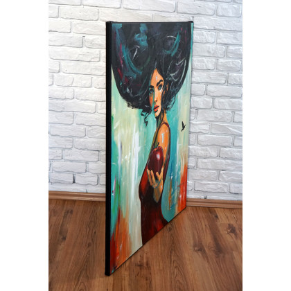 Rafal Stach - obrazy akryl - Fruit of Knowledge 80x100 foto #3