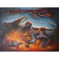 Obraz olejny na podobraziu 60x80cm - Rozrachunek