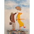 Parasol i panna...
