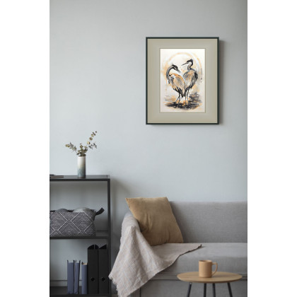 Joanna Tomczyk - obrazy akwarela - Poezja skrzydeł, Akwarela 24 x 32 cm foto #3