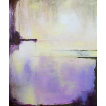 Abstrakcja -obraz akrylowy 60/50 cm, Paulina Lebida, obrazy akryl