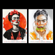 Kalendarz 2027 Frida I 15x21 cm